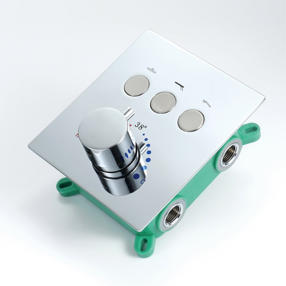 Concealed Mixer Built-In Thermostat 3 Function Mixer